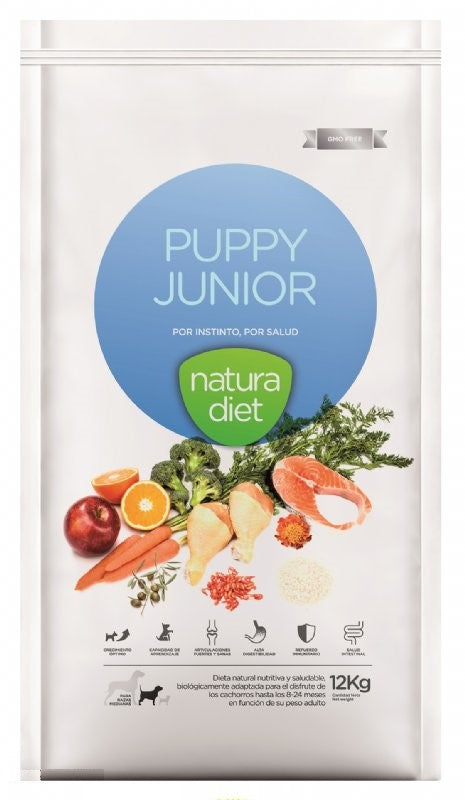 Natura Diet Puppy Junior Hvalpefoder (op til 8 måneder)
