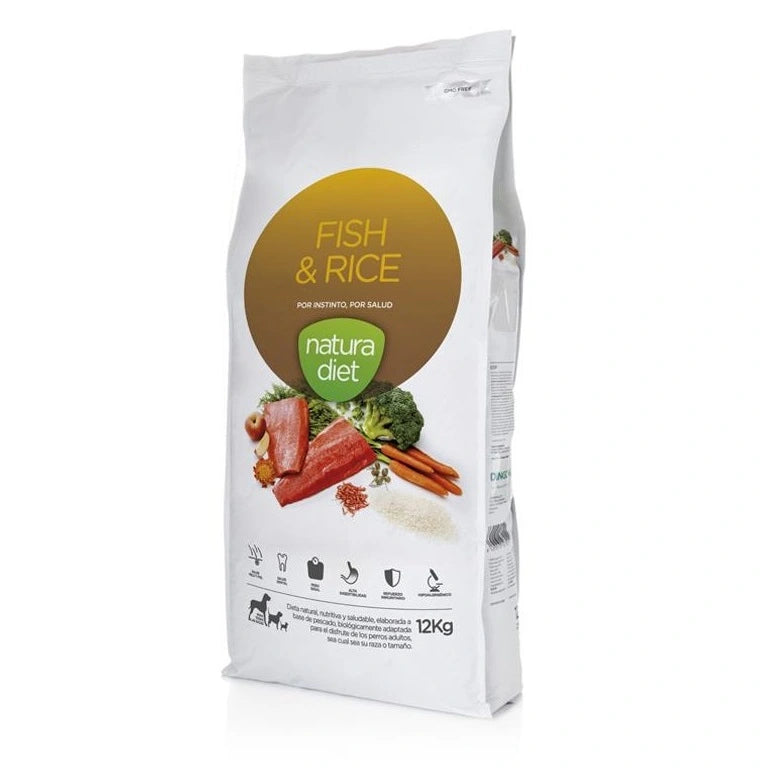 Natura Diet Fisk og ris Hundefoder