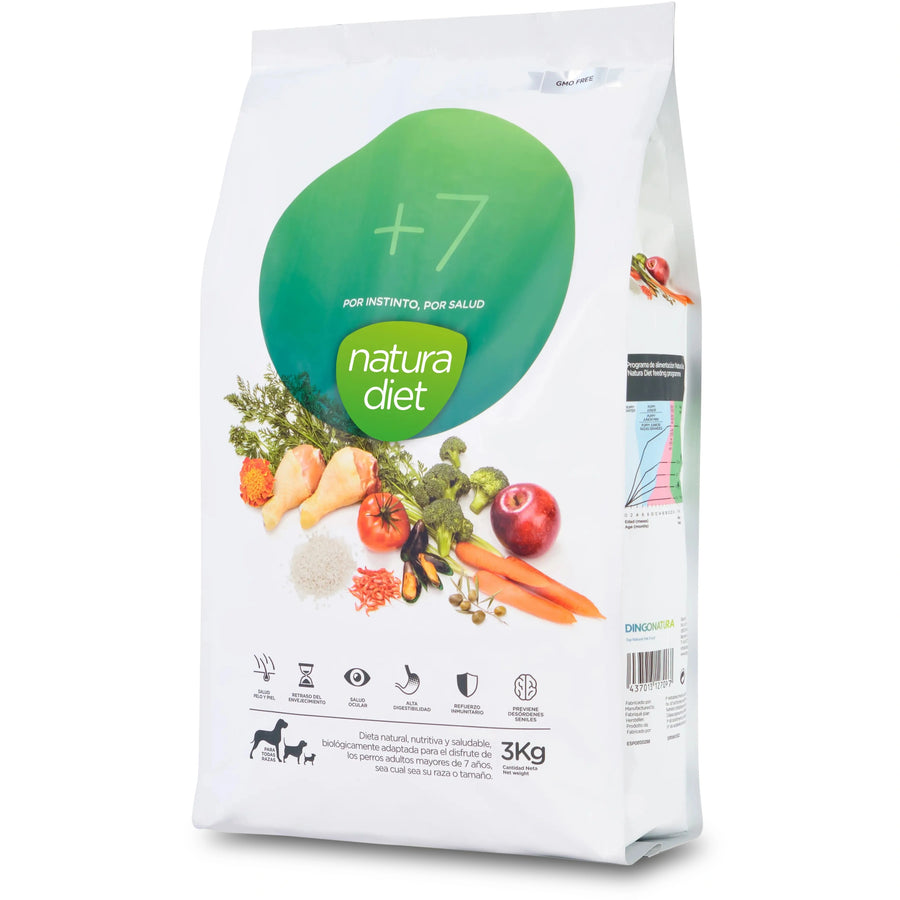 Natura Diet +7 Senior Hundefoder