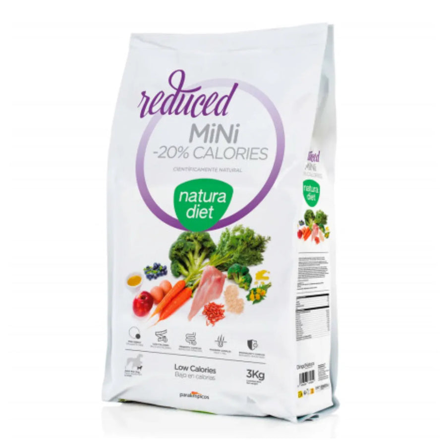 Natura Diet Reduced -20% kalorier Mini Hundefoder