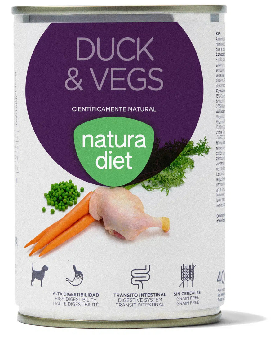 Natura Diet Vådfoder til Adult Hund And 400 g