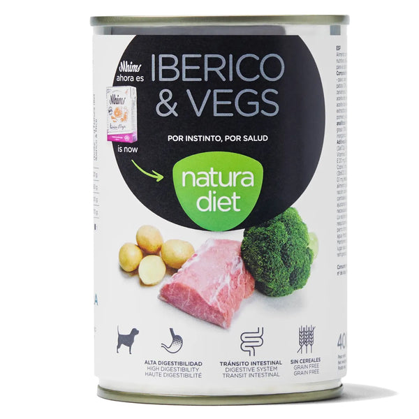 Natura Diet Vådfoder til Adult Hund Iberico 400 g