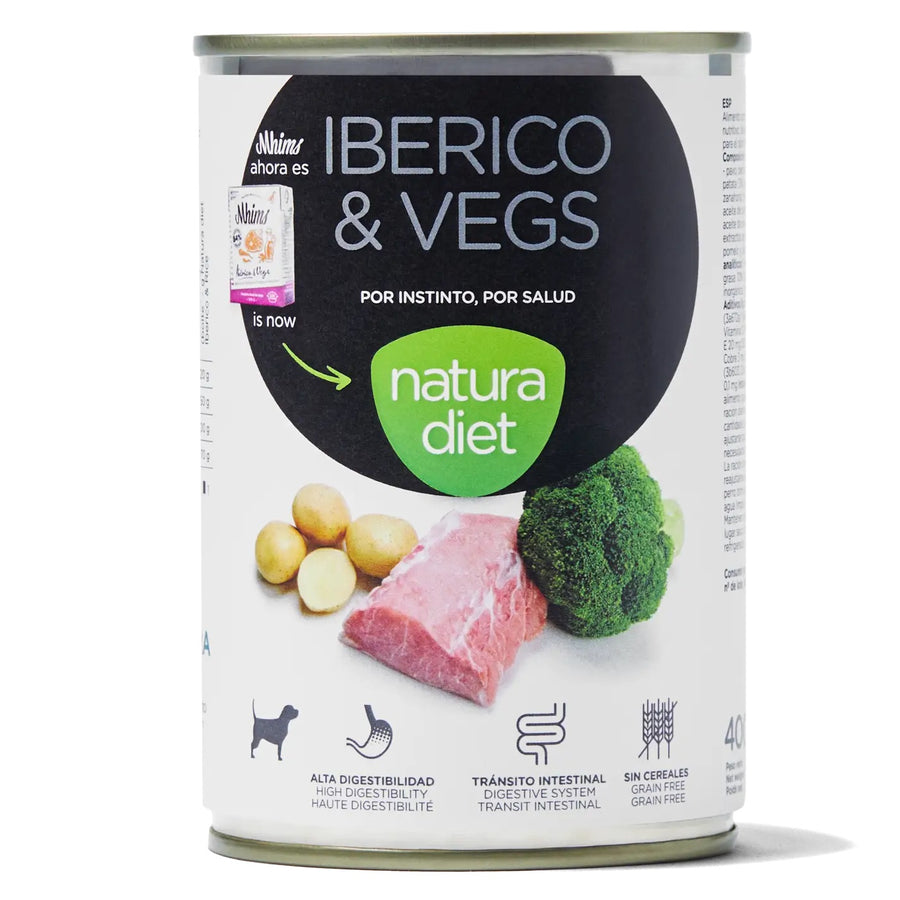 Natura Diet Vådfoder til Adult Hund Iberico 400 g