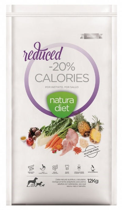 Natura Diet Reduced -20% kalorier Hundefoder