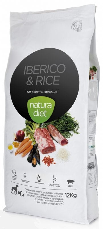 Natura Diet Iberico og ris Hundefoder