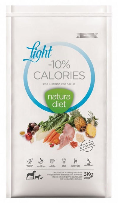 Natura Diet Light -10% kalorier Hundefoder