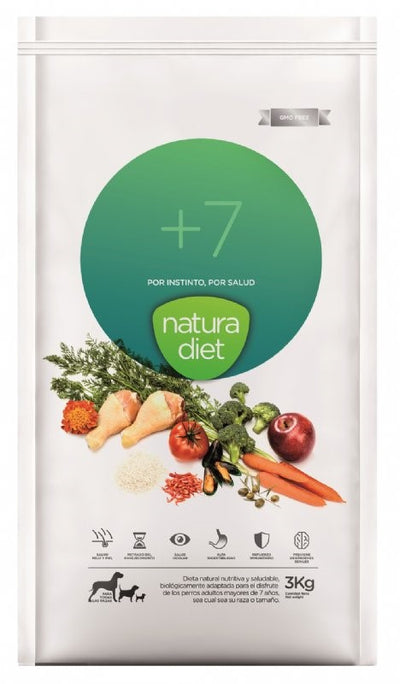 Natura Diet +7 Senior Hundefoder