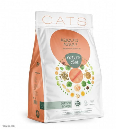 Natura Diet Adult Kattefoder Laks